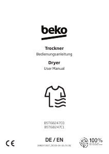 Manual BEKO B5T68247C1 Dryer