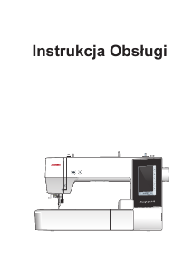 Instrukcja Janome Memory Craft 500E Maszyna do szycia