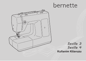 Kullanım kılavuzu Bernina Bernette Seville 4 Dikiş makinesi