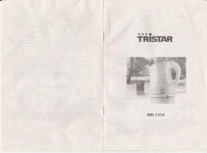 Manual Tristar WK-1314 Kettle