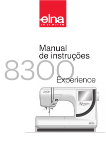 Manual Elna 8300 Experience Máquina de costura