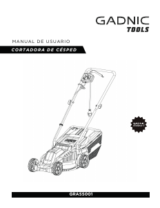 Manual de uso Gadnic GRASS001 Cortacésped