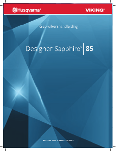 Handleiding Husqvarna-Viking Designer Sapphire 85 Naaimachine