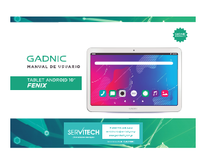Manual de uso Gadnic TAB024DK Tablet