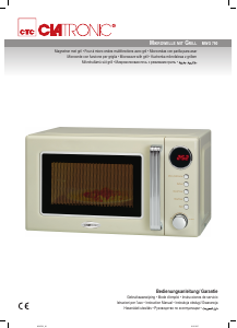 Manual Clatronic MWG 790 Microwave