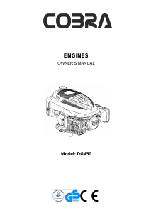 Manual Cobra DG450 Engine