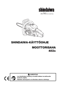 Käyttöohje Shindaiwa 402s Ketjusaha