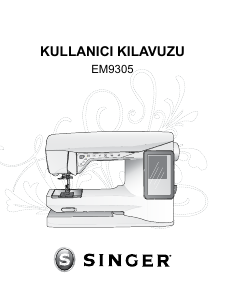 Kullanım kılavuzu Singer EM9305 Dikiş makinesi