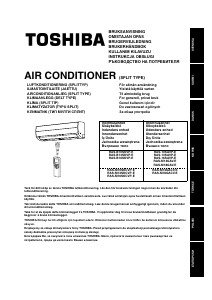 Bruksanvisning Toshiba RAS-M14GAV-E Klimaanlegg