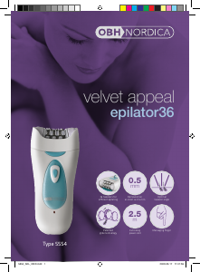 Brugsanvisning OBH Nordica 5554 Velvet Appeal Epilator