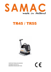 Handleiding Samac TR45 Trilstamper