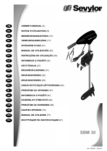 Mode d’emploi Sevylor SBM 30 Moteur hors-bord