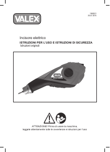 Manuale Valex 1980321 Incisore