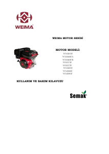 Kullanım kılavuzu Weima WM160F Motor