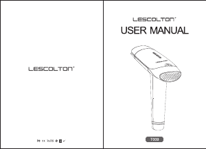 Manual Lescolton T009 Epilator