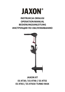 Instrukcja Jaxon ES-XT65 Silnik zaburtowy