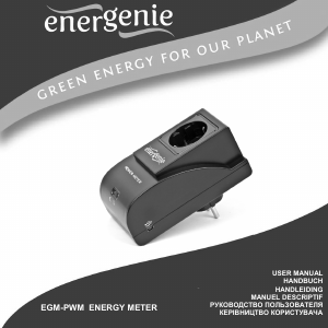 Handleiding Energenie EGM-PWM Energiemeter