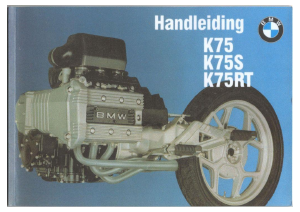 Handleiding BMW K 75 S (1995) Motor
