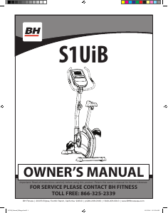 Manual BH Fitness S1UiB Exercise Bike