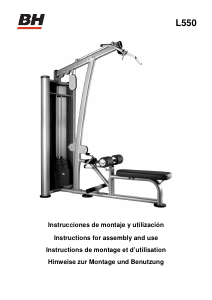 Manual de uso BH Fitness L550 Máquina de ejercicios