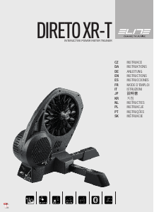 Manuál Elite Direto XR-T Ergotrenažér