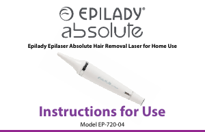 Manual Epilady EP-720-04 Absolute IPL Device