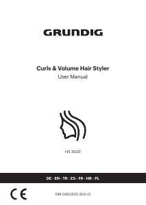 Manual Grundig HS 3020 Hair Styler