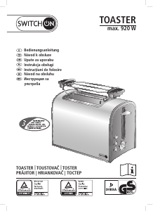 Наръчник Switch On TO-C001 Тостер