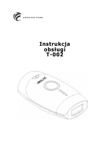 Instrukcja Lescolton T-002 Urządzenie IPL