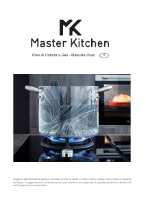 Manuale Master Kitchen MKHG 754101-EDS FTC XS Piano cottura