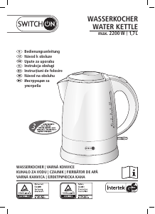Bedienungsanleitung Switch On WK-B201 Wasserkocher