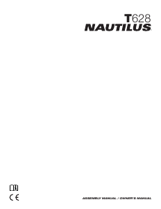Manual Nautilus T628 Treadmill