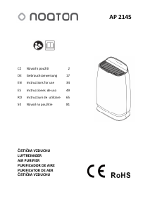 Manual de uso Noaton AP 2145 Purificador de aire