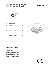 Manual de uso Noaton 12050W Ventilador de techo