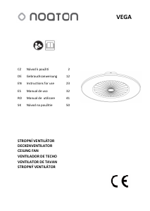 Manuál Noaton 11056BR Stropní ventilátor