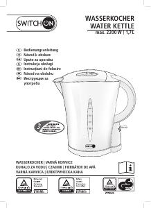 Bedienungsanleitung Switch On WK-D201 Wasserkocher