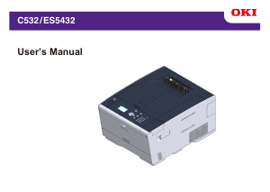 Manual OKI C532dn Printer
