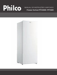 Manual Philco PFV205I Congelador