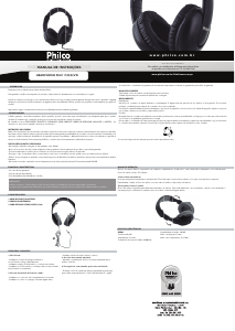 Bedienungsanleitung Philco PH01VD Kopfhörer