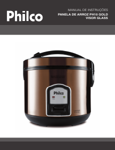 Manual Philco PH10 Cozedor de arroz