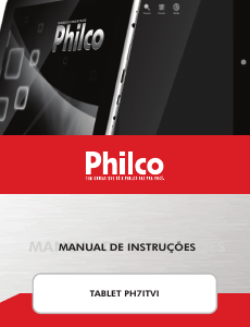 Manual Philco PH7ITV Tablet