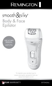 Manual Remington EP7040AU Epilator