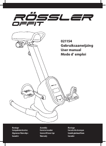 Manual Rössler 021154 Offit Exercise Bike