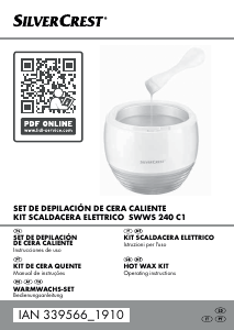 Manual SilverCrest IAN 339566 Aquecedor de cera