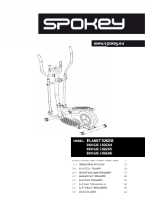 Vadovas Spokey Planet 926203 Kroso treniruoklis