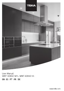Manual Teka WMT 40840 SS Máquina de lavar roupa