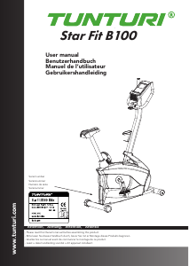 Manual Tunturi Star Fit B100 Exercise Bike