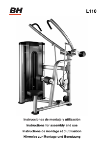 Manual de uso BH Fitness L110 Máquina de ejercicios