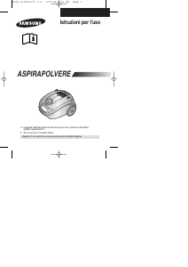 Manuale Samsung SC4140 Aspirapolvere