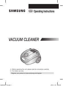 Manual Samsung SC4170 Vacuum Cleaner